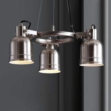 Liam 20" Metal LED Chandelier - JONATHAN Y